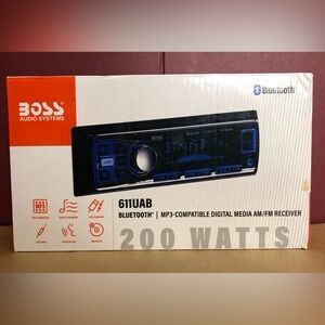 BOSS Audio Systems 611UAB Car Stereo System
